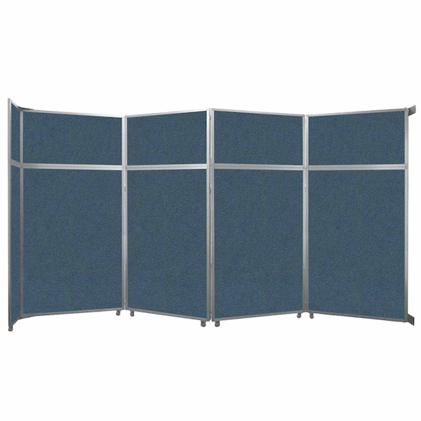 Operable Wall Folding Room Divider 15'7" x 8'5-1/4" Caribbean Fabric